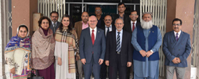 Usak University rector visits PU